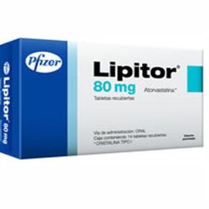 Lipitor (Atorvastatin) 80mg