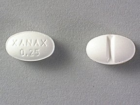 Xanax 0.25mg (Alprazolam)